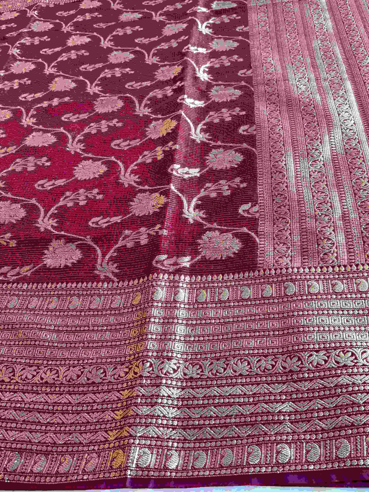 Silk Jangla Saree