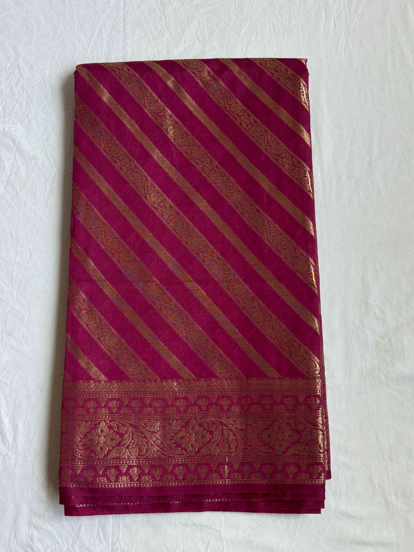 Silk Lehriya Saree