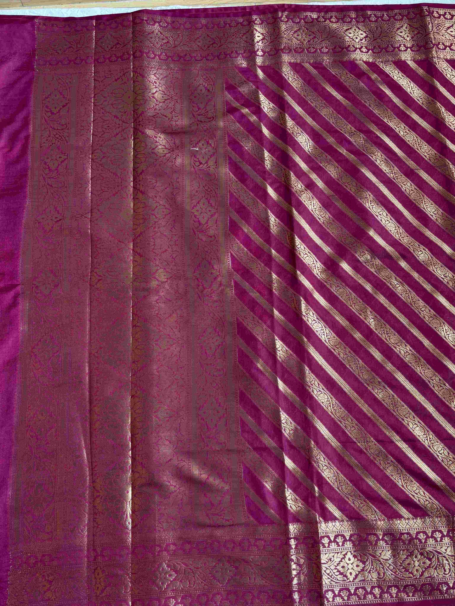 Silk Lehriya Saree