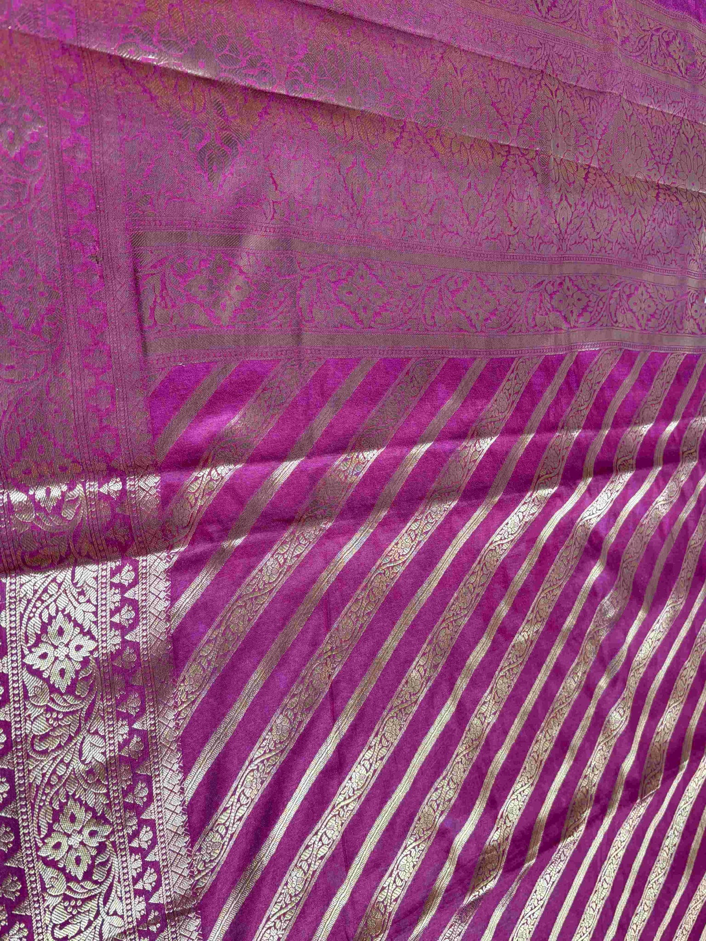 Silk Lehriya Saree