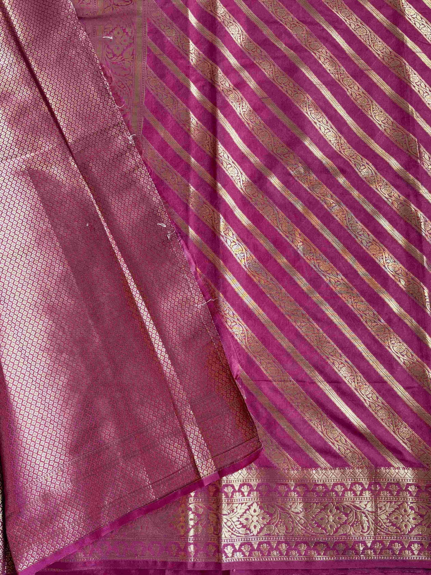 Silk Lehriya Saree