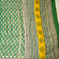 Cotton Silk Saree With Block Print