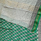 Cotton Silk Saree With Block Print