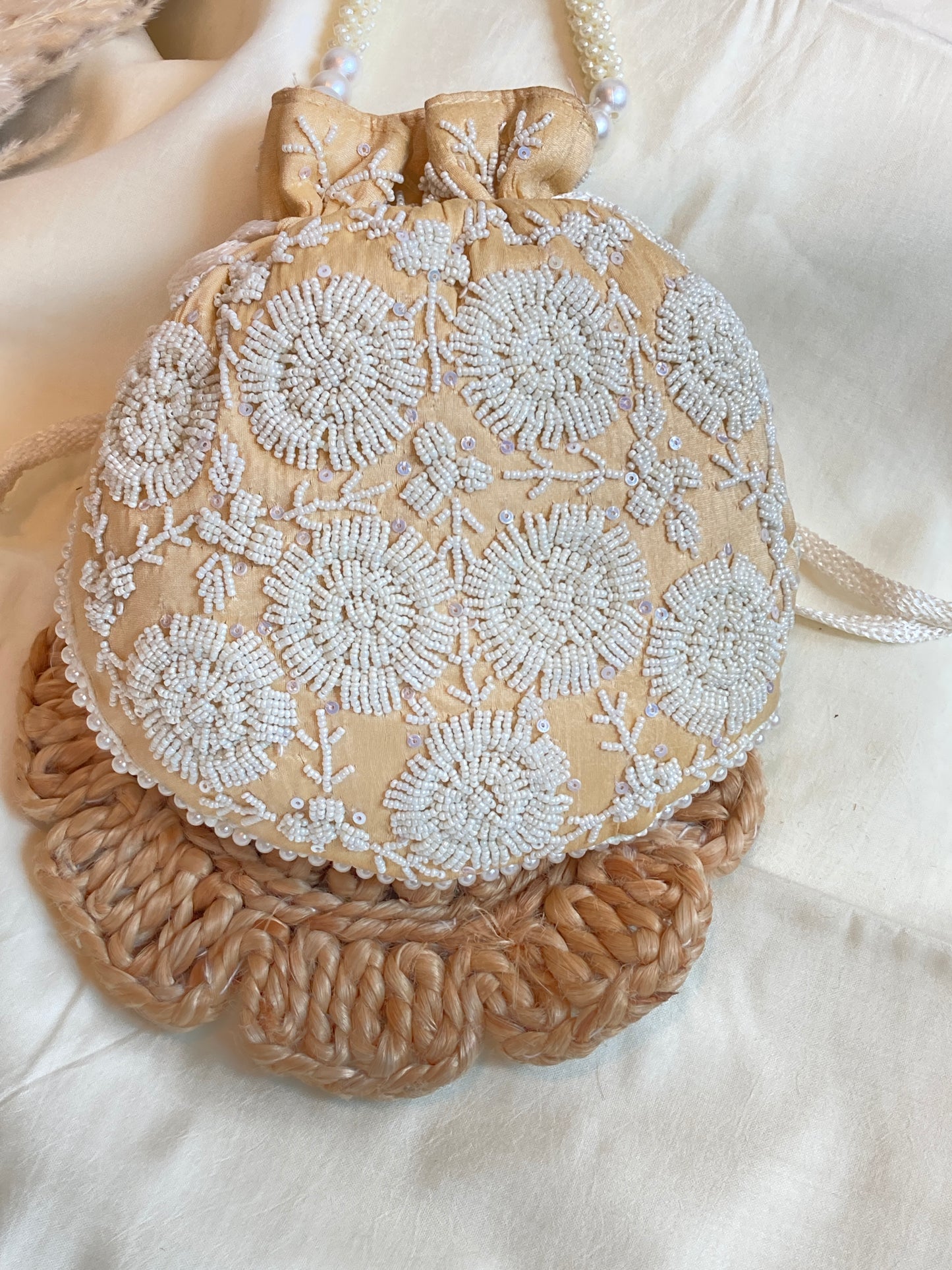 Beige Handwork Potali