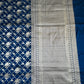 Kataan Silk Blue Saree