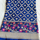 Kataan Silk Blue Saree