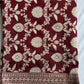 Kataan Silk Maroon Saree