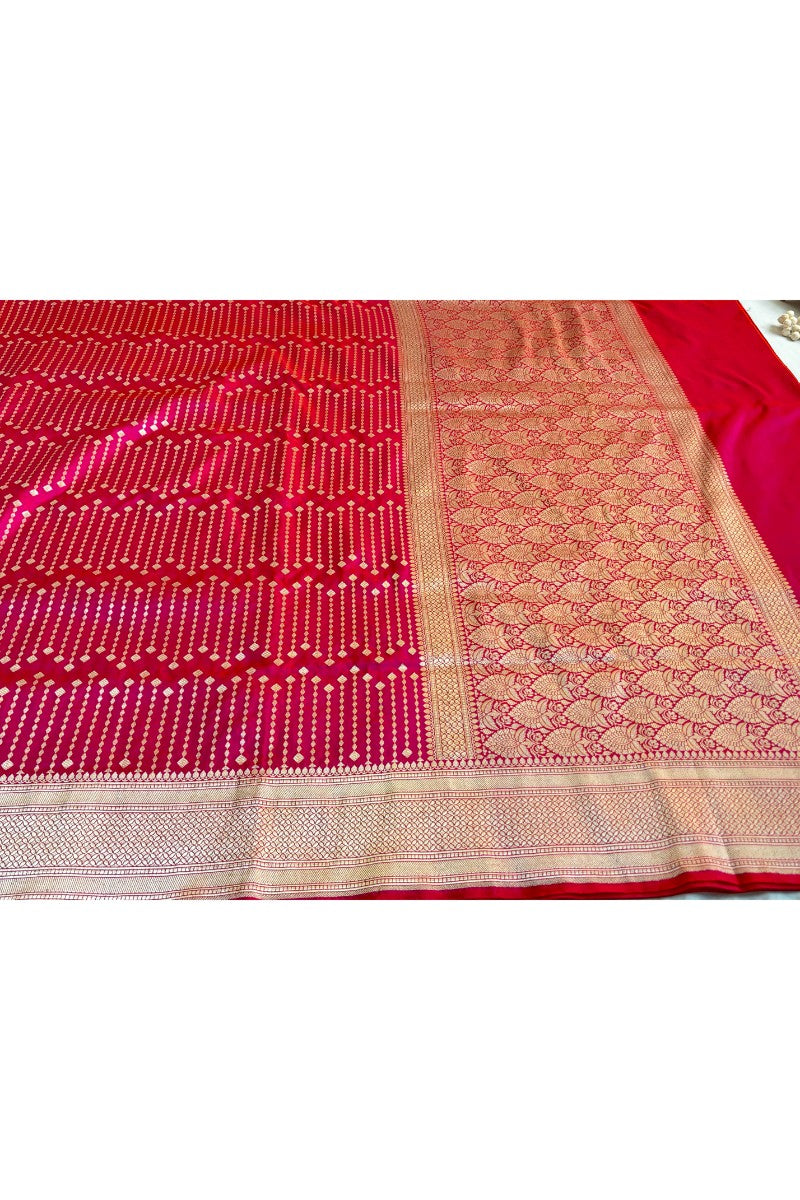 Kataan Silk Raani Pink Saree