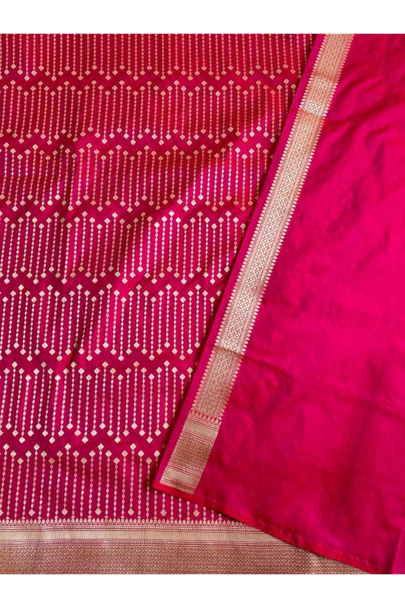 Kataan Silk Raani Pink Saree