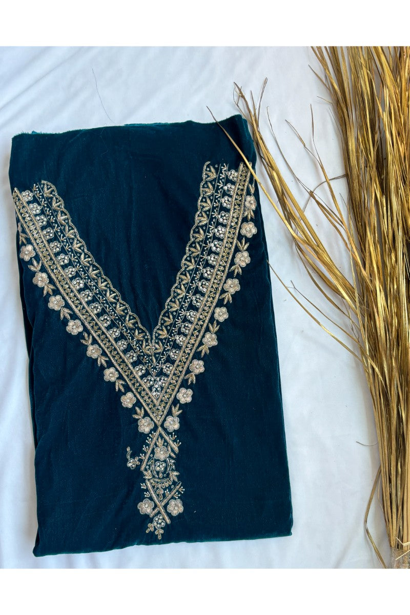 Winter Velvet Kurti for Women