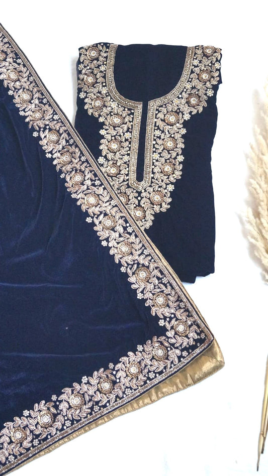 Velvet Salwar and Suit