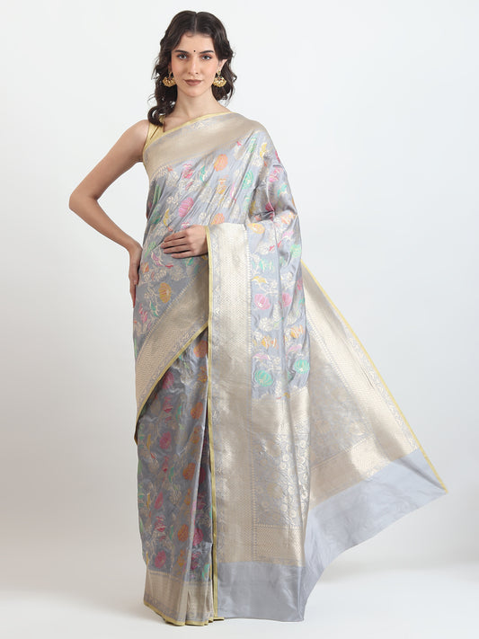 Pure Kataan Handloom Saree