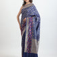 Kataan Silk Blue Saree