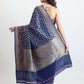 Kataan Silk Blue Saree