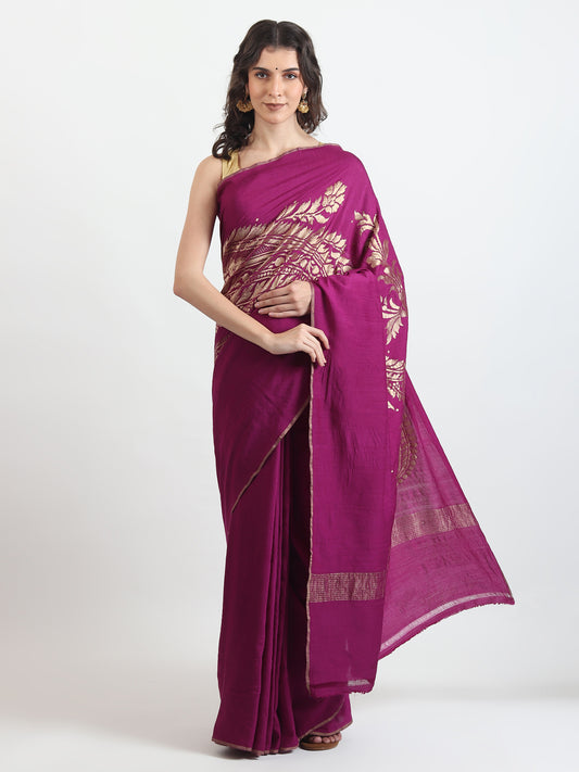 Muga Silk Saree