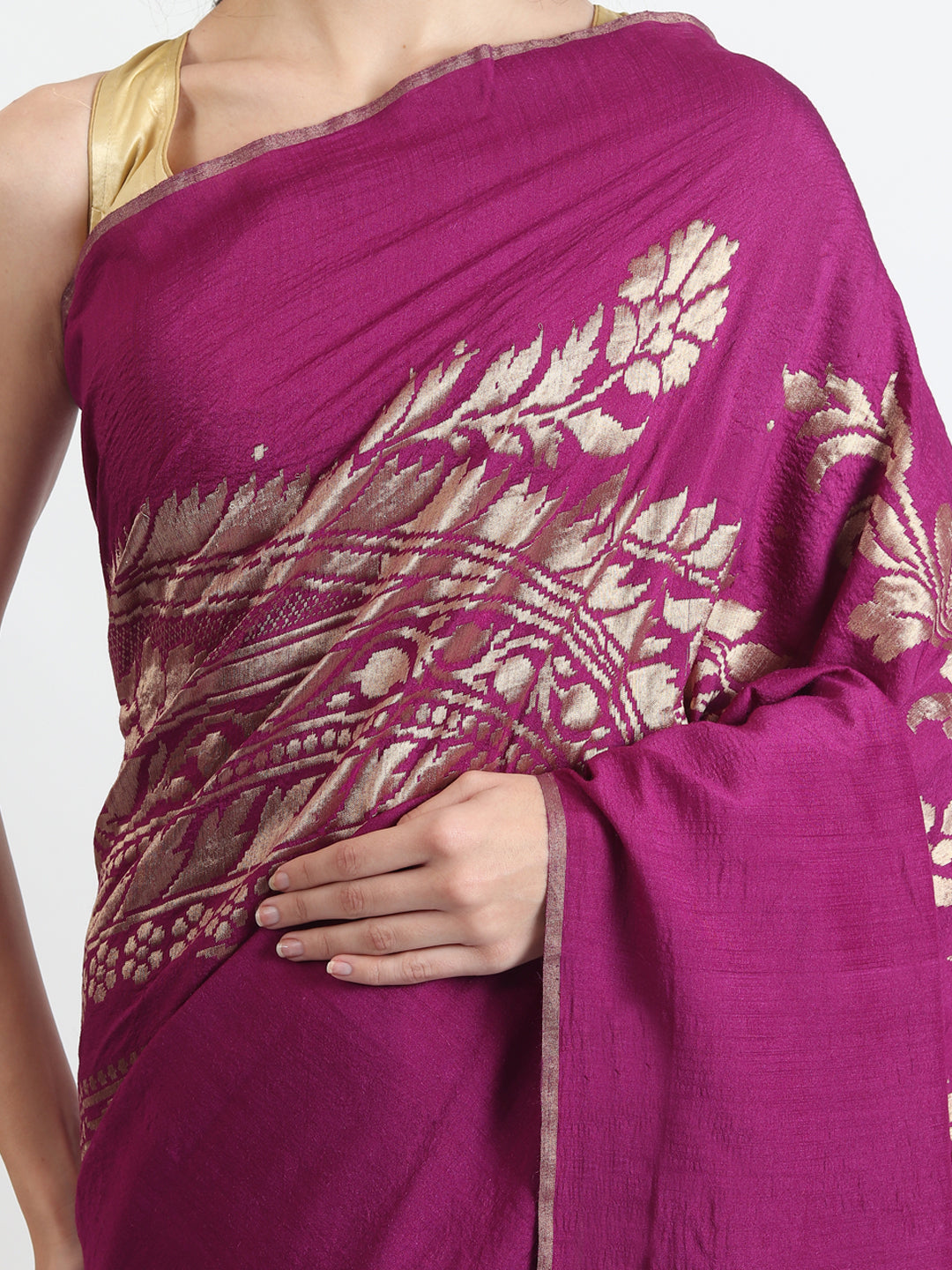 Muga Silk Saree