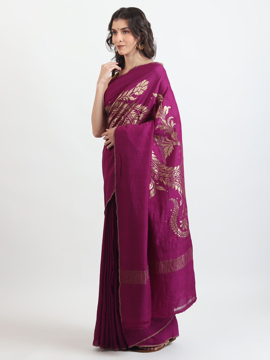 Muga Silk Saree