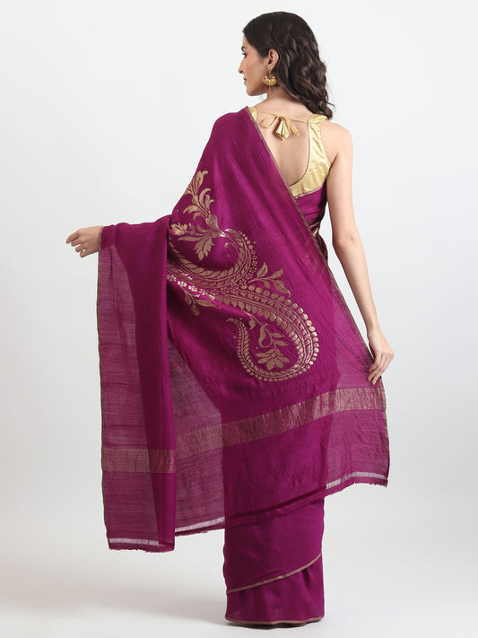 Muga Silk Saree