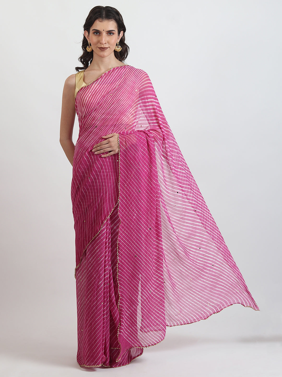 Pure Georgette Women Saree