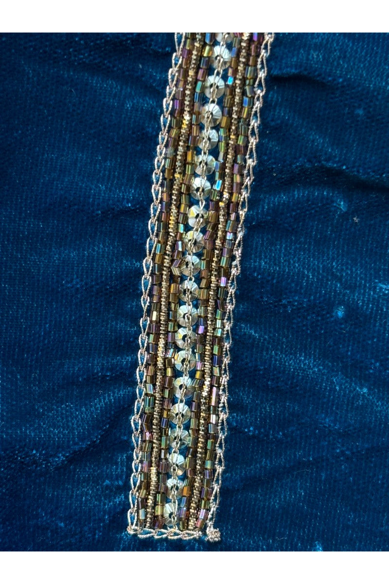 Unstitched Velvet Blouse