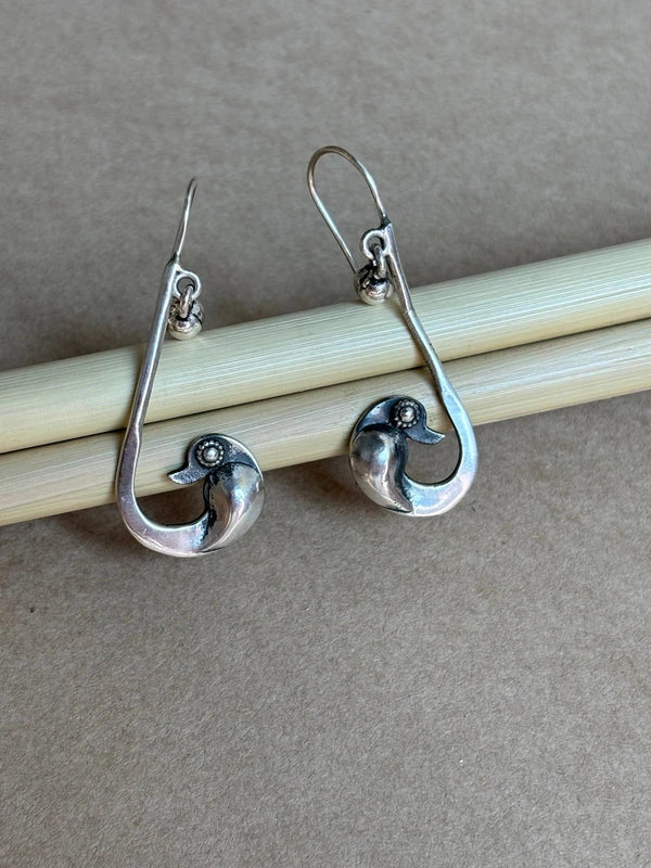 Parinda Pure Silver Earring for Women