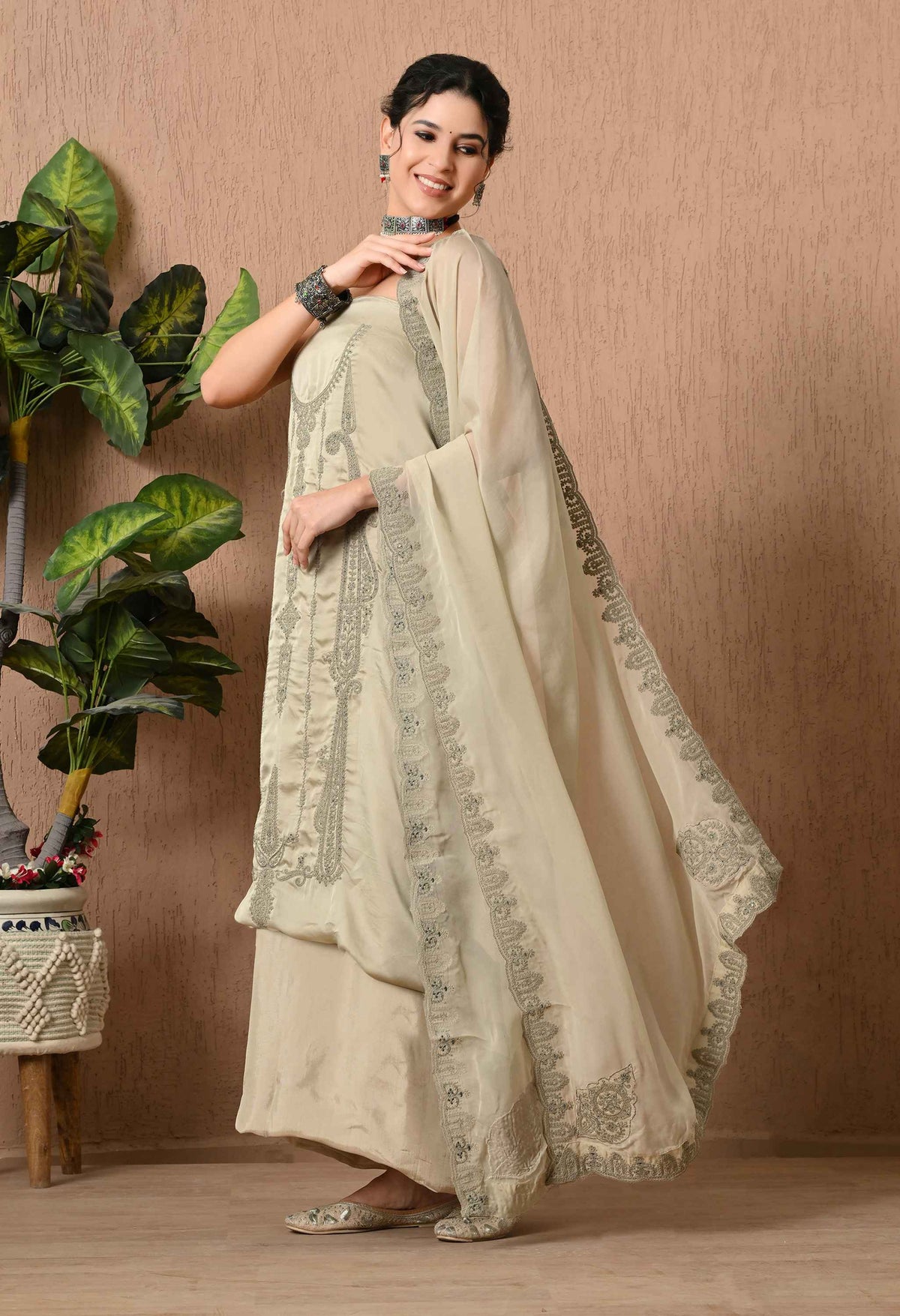 Party wear salwar suits for sister