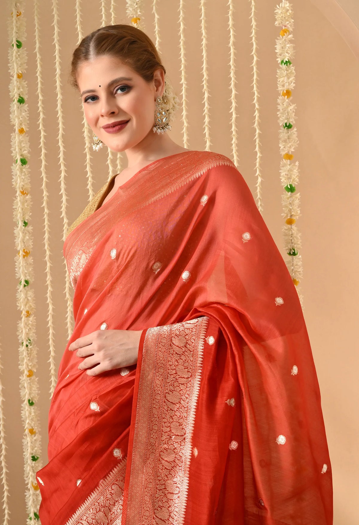 handloom pure silk saree for festive wear